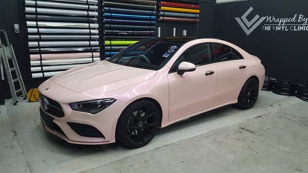 Fabulous Pink wrap with chrome deletes.