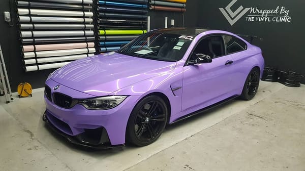 Colour as subtly loud as the akrapovic exhaust.