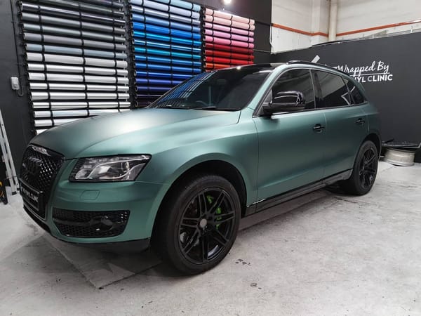 Contrast in texture always delivers. Matte metallic fores...