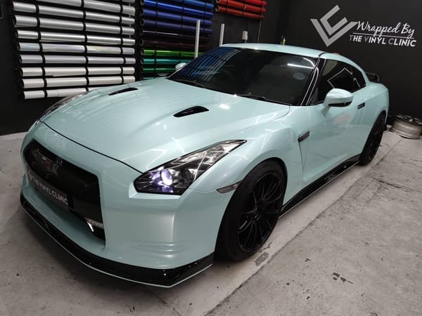 Clean godzilla claded in @inozetek gloss pearl crystal blue.