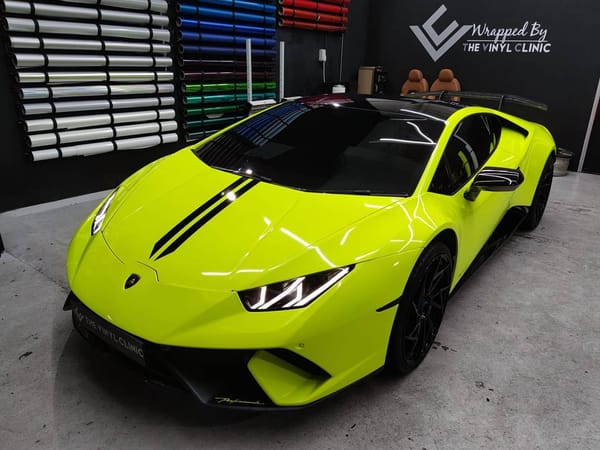 Not your usual Huracan.