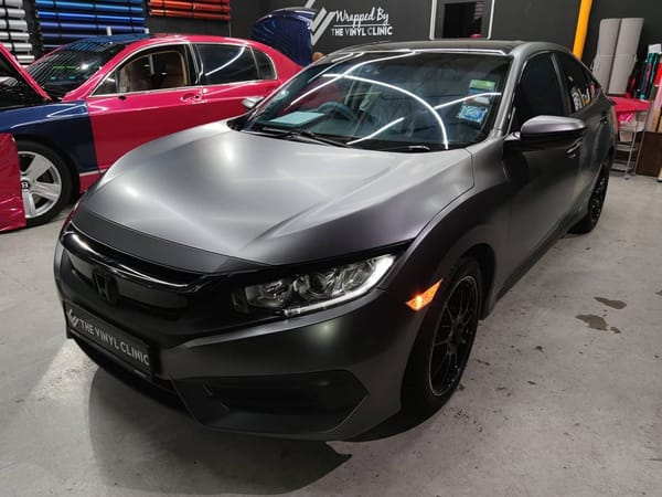 Civic in our favourite colour.