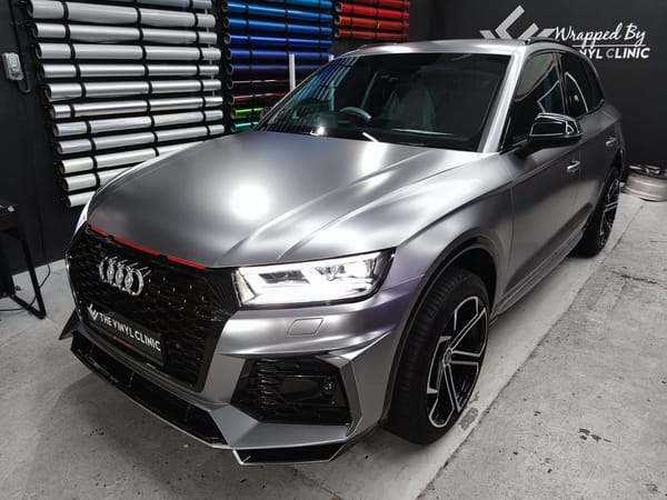 Pearl Metallic Grey on a Ur.. erm Q5.