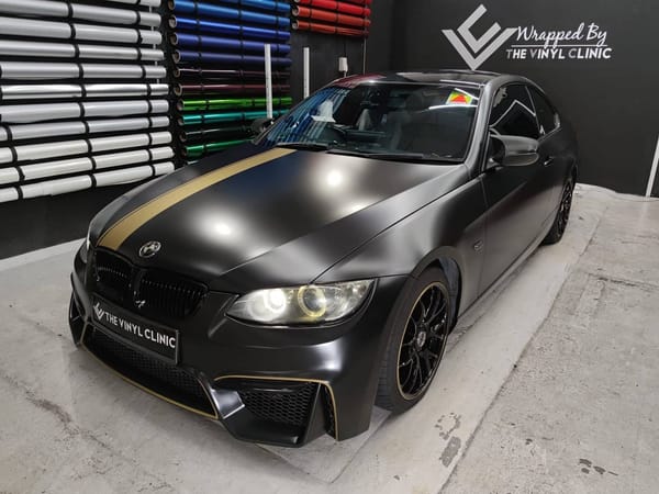 Avery Dennison satin black.