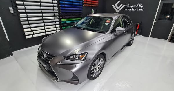 Lexus in a wrap that needs no introduction.