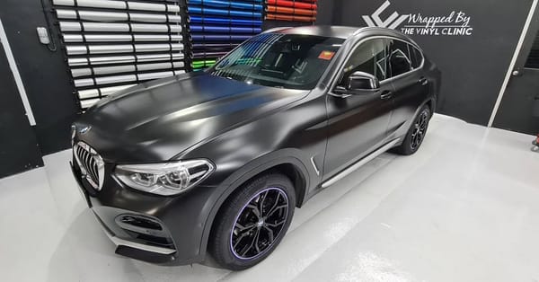 Avery Dennison satin black X3.