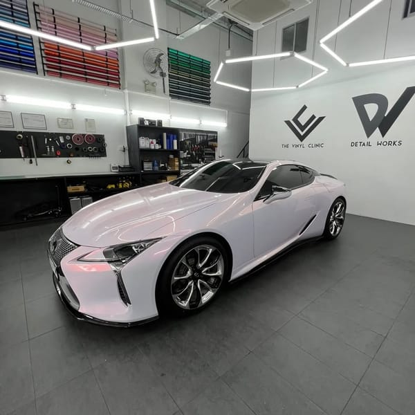 LC500 back in the clinic again.