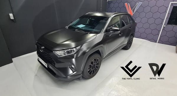 Avery Dennison satin black.