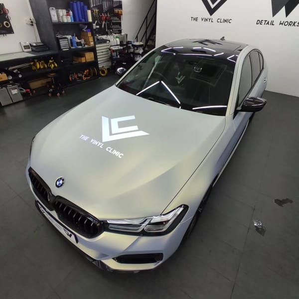 Beemer in Satin Blue Gold.