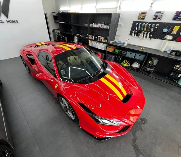 Ferrari F8 in the house.