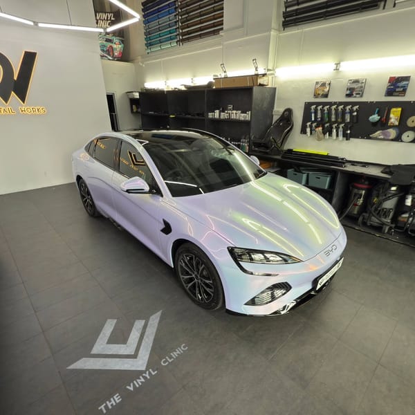 Brand new BYD in Galaxy Pink.