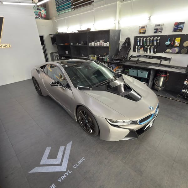 Brush titanium rewrapped in Brush titanium again.