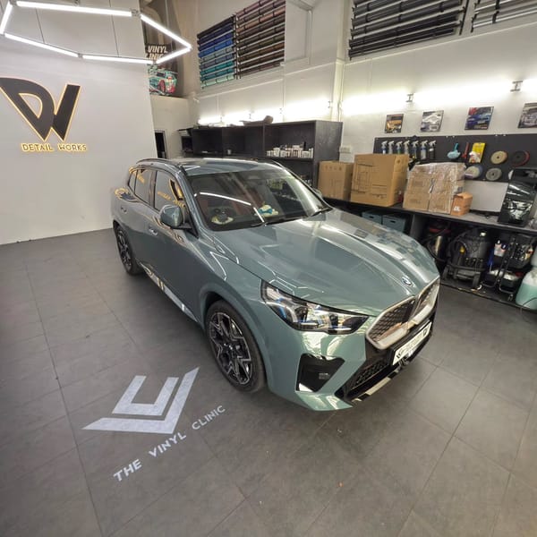 Brand New BMW iX2 perfectly ppf-ed with ceramic coating, ...