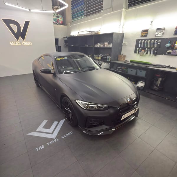 Matte Black. Simply Stunning.